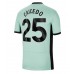 Chelsea Moises Caicedo #25 Voetbalkleding Derde Shirt 2023-24 Korte Mouwen